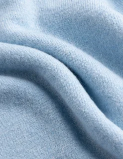 Pullover - Feinstrick - hellblau