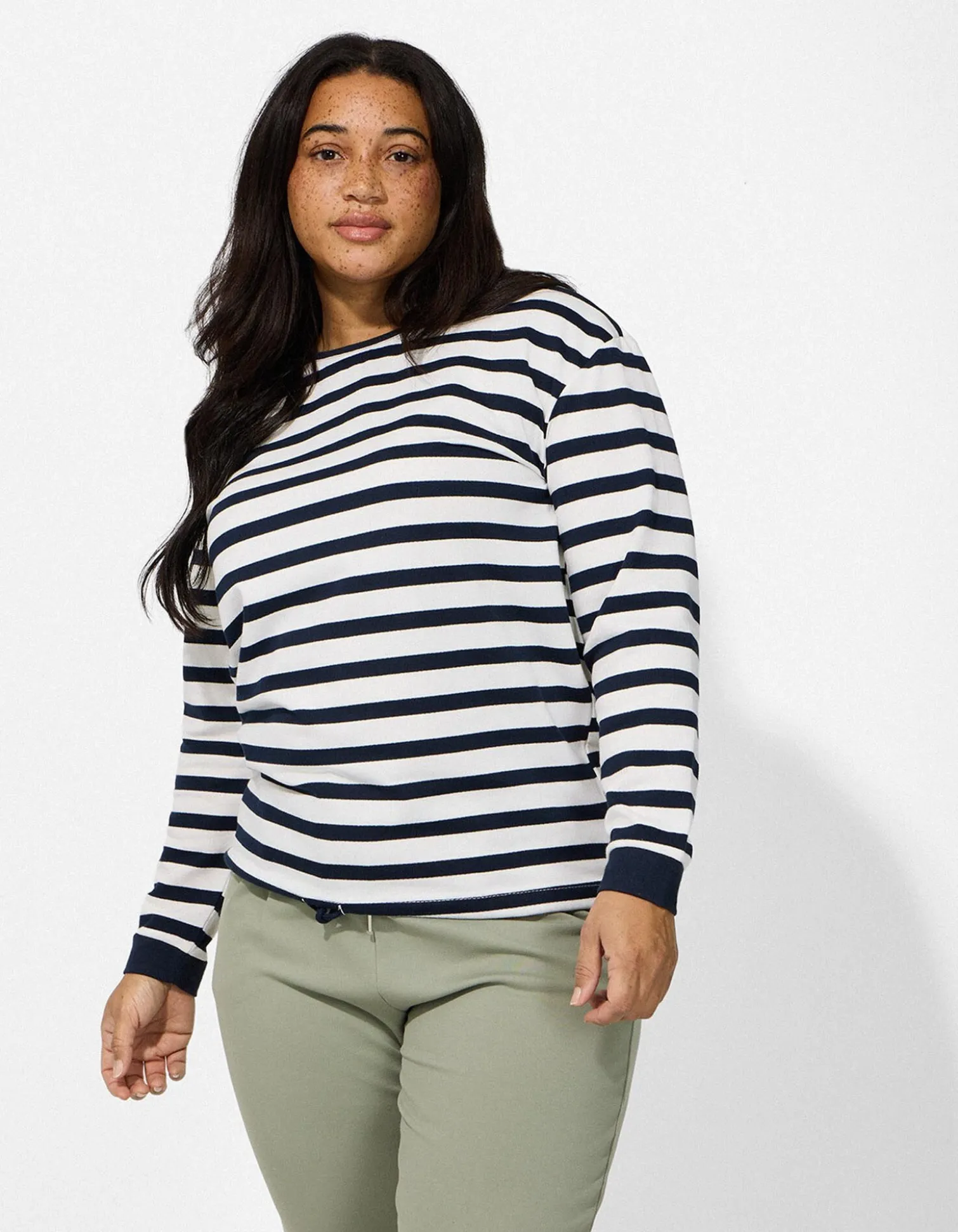 Pullover - Kordel - dunkelblau