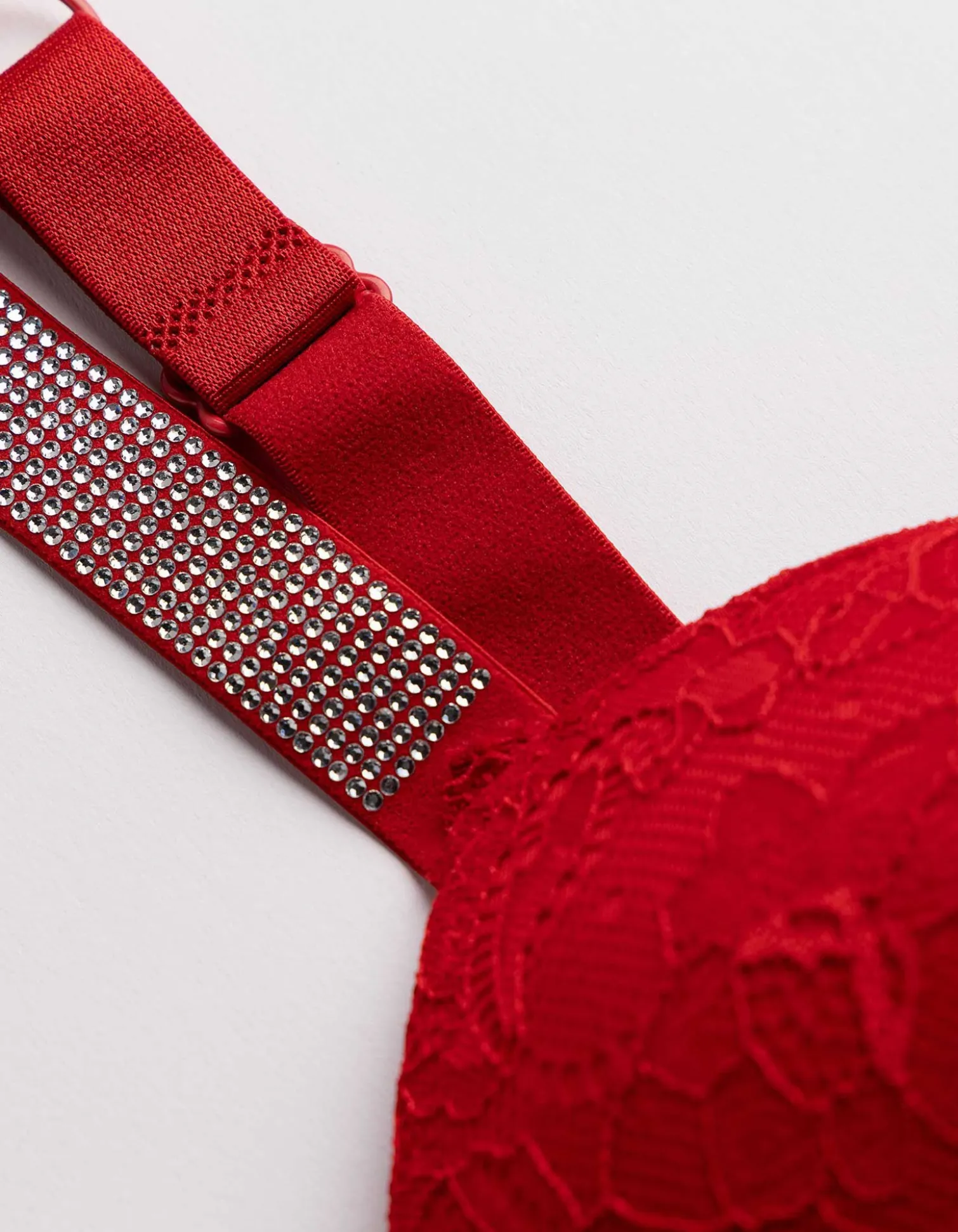 Push-Up-BH - Ziersteine - rot