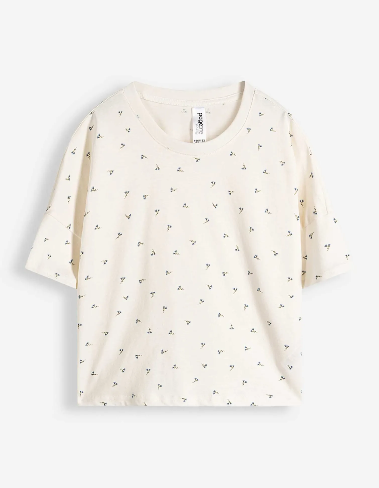 Pyjama Set aus Shirt und Shorts - 2er-Pack - bronzefarben