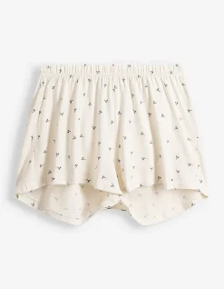 Pyjama Set aus Shirt und Shorts - 2er-Pack - bronzefarben