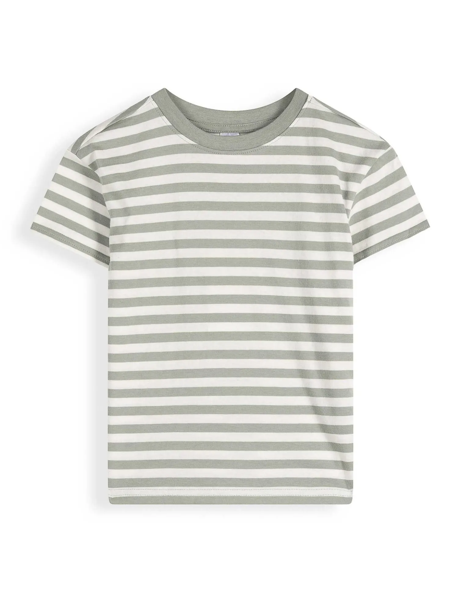 Pyjama Set aus Sweatshirt und Hose - Streifen - weiß