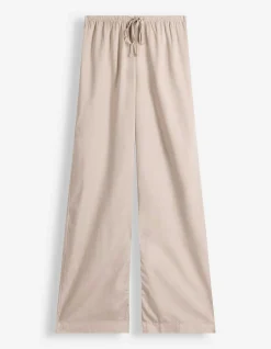 Pyjamahose - einfarbig - beige