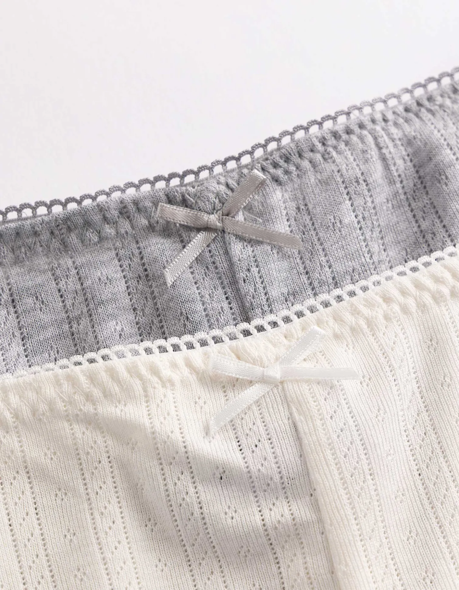 Pyjamashorts - Pointelle