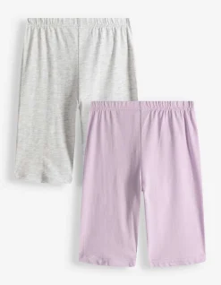 Radlerhose - 2er-Pack - lila