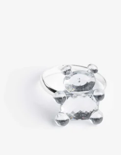 Ring - 4er-Pack - silberfarben