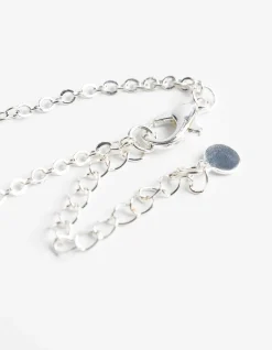 Schmuck - Florales Muster - silberfarben