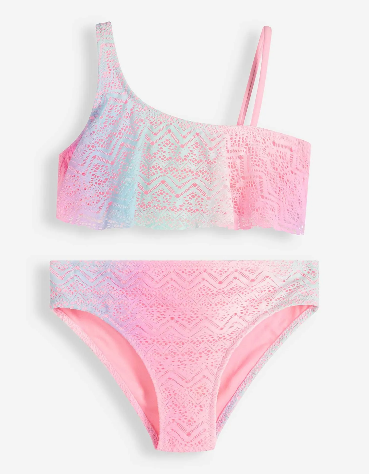 Set aus Bikinitop und Bikinislip - pink