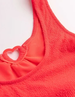 Set aus Bikinitop und Bikinislip - hellrot