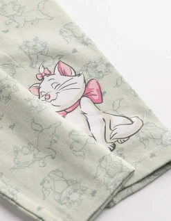 Set aus Langarmshirt und Leggings - Aristocats - weiß