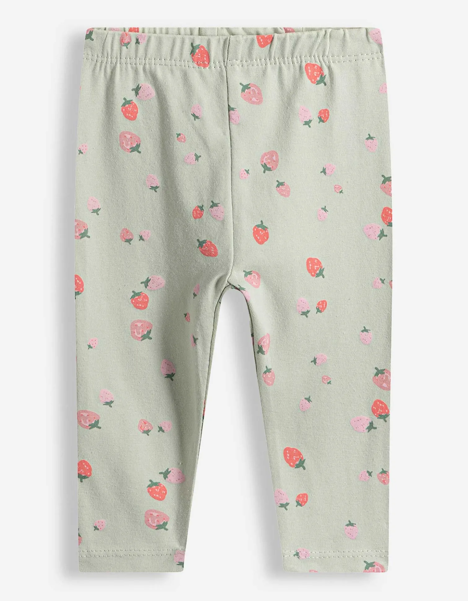 Set aus Langarmshirt und Leggings - Stickereien - weiß