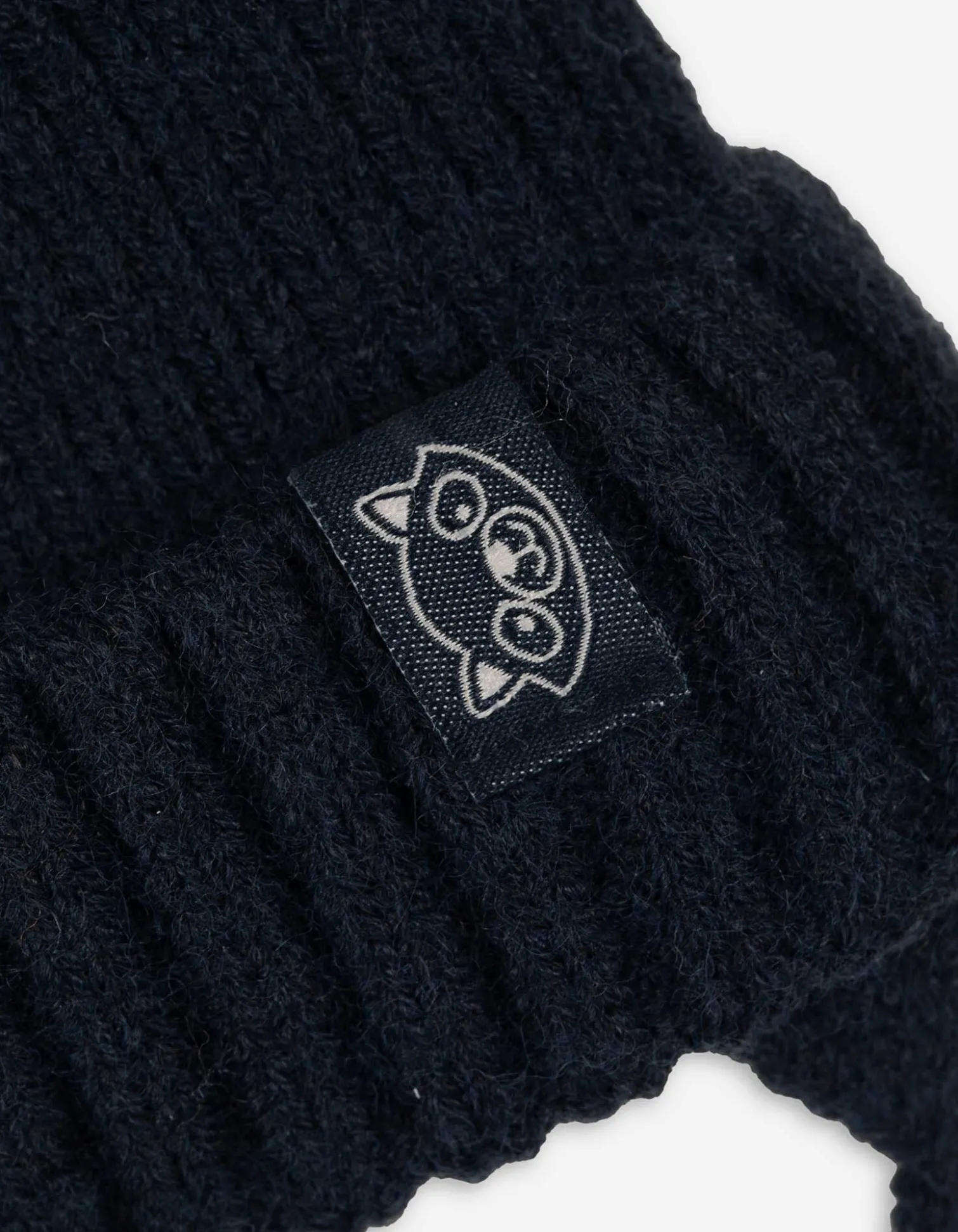 Set aus Mütze und Handschuhe - Fleecefutter - dunkelblau