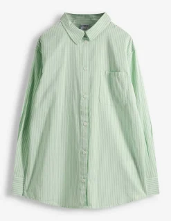 Set aus Top und Bluse - Twill - hellgrün