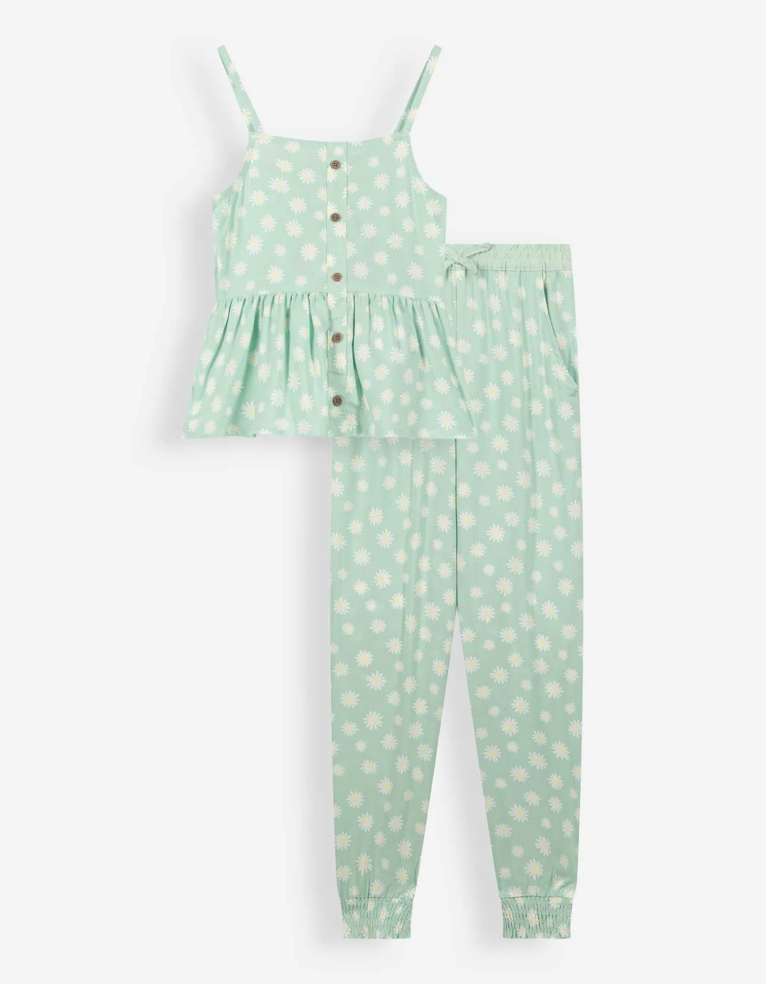 Set aus Top und Hose - 2er-Pack - hellgrün