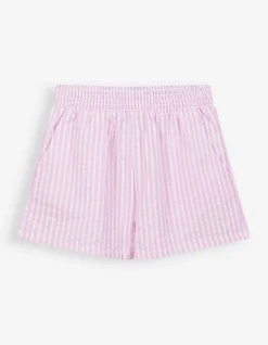 Set aus T-Shirt und Shorts - Stickereien - pink
