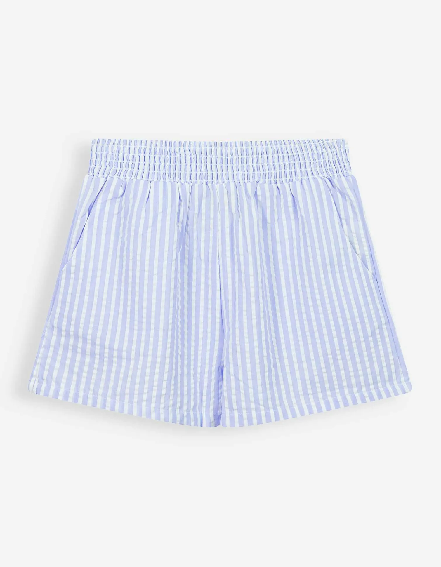 Set aus T-Shirt und Shorts - Stickereien - weiß