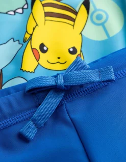 Set aus UV-Shirt und UV-Hose - Pokémon - blau