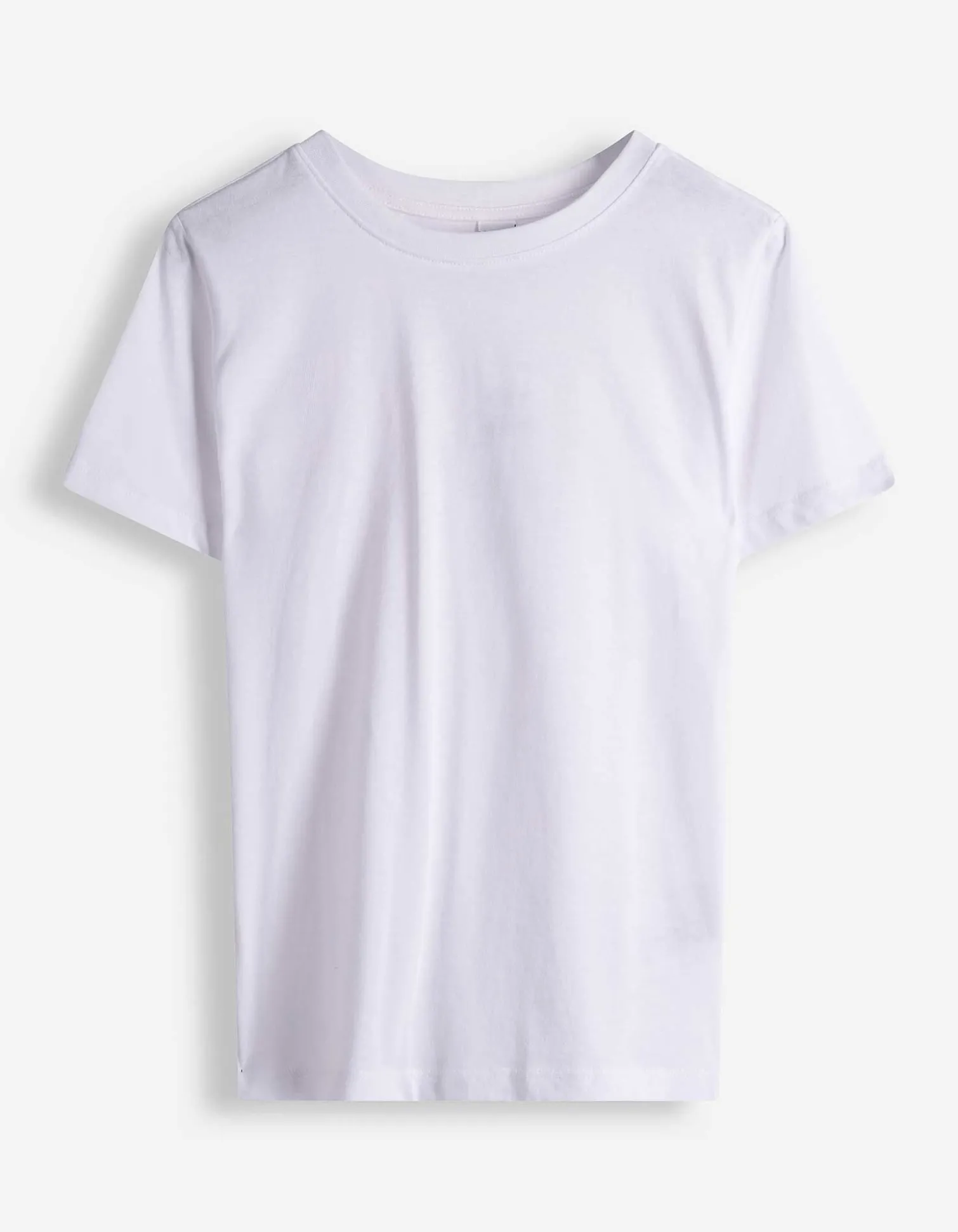Shirt - einfarbig - weiß