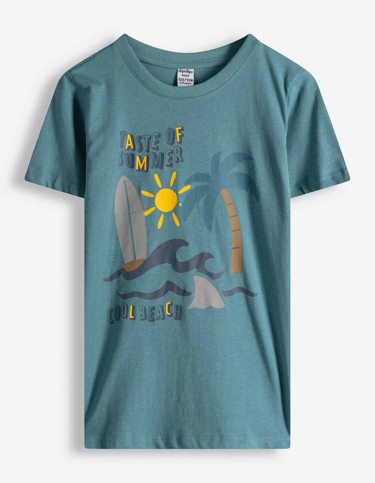 Shirt - Frontprint - blau