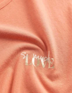 Shirt - Frontprint - orange