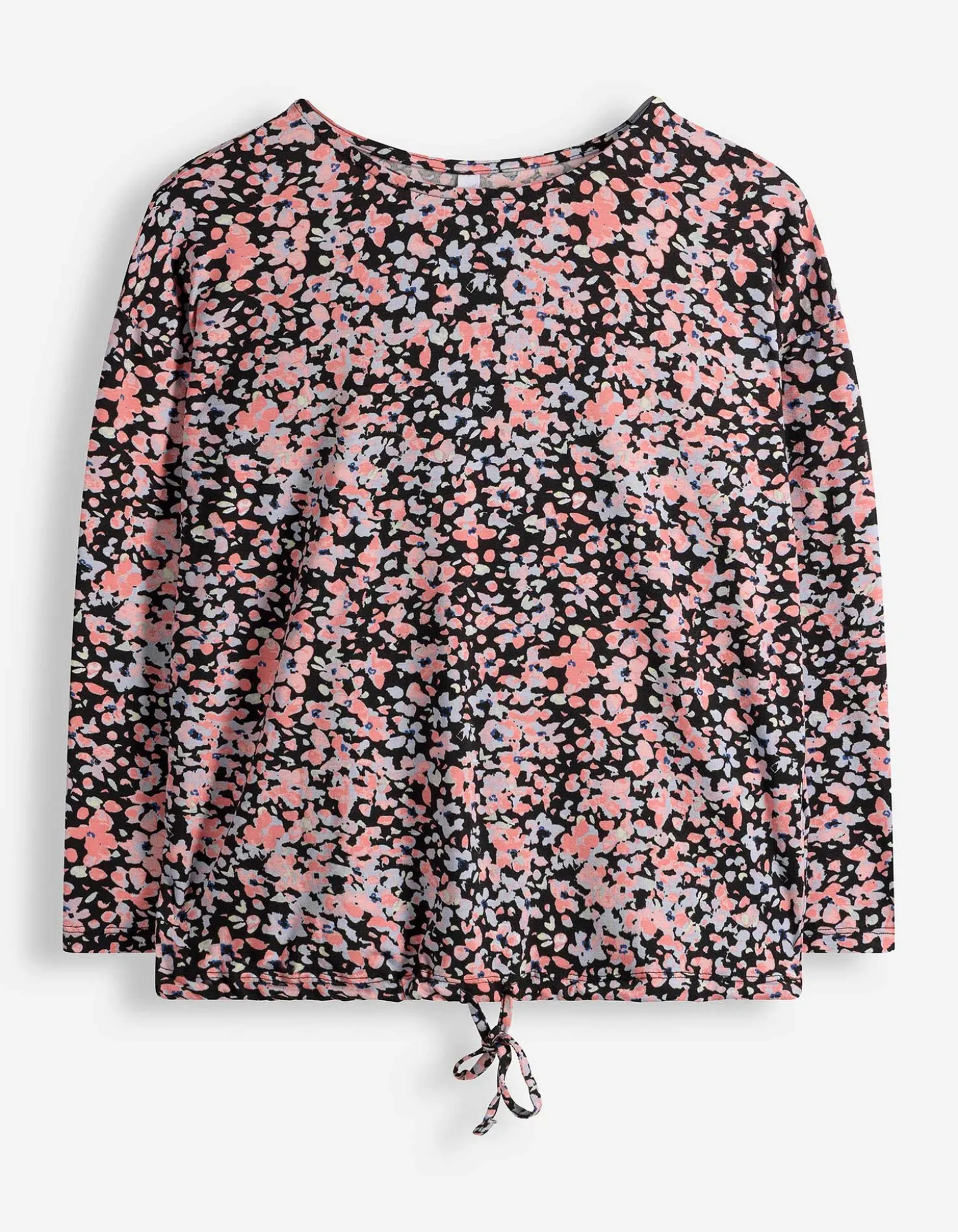 Shirt - Knotendetail - schwarz