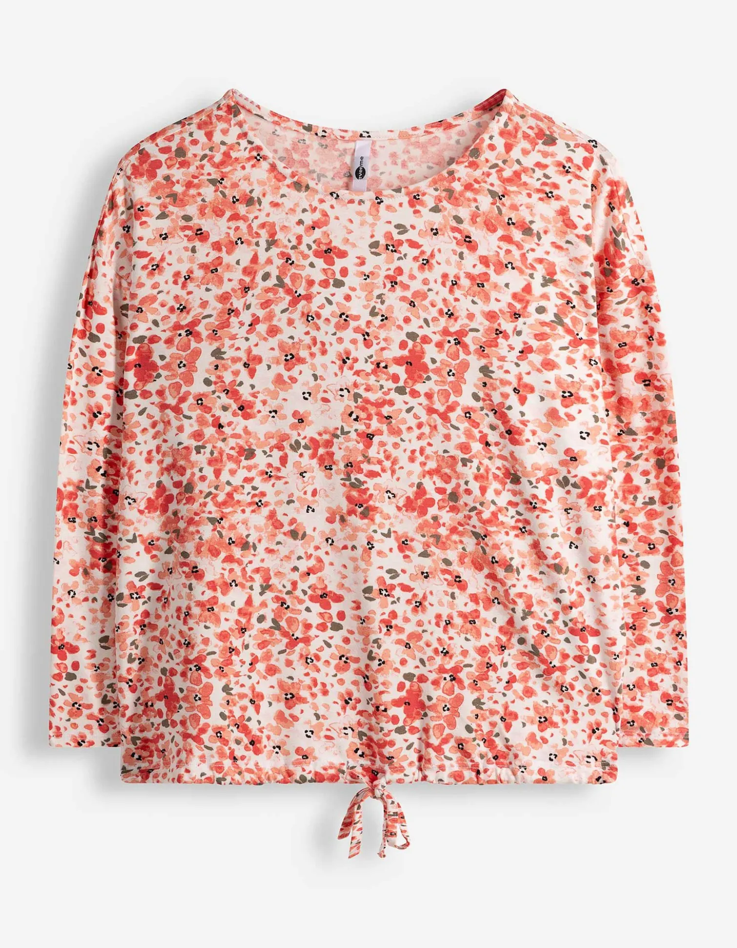 Shirt - Knotendetail - weiß