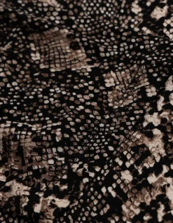 Shirt - Viskose-Mix - schwarz