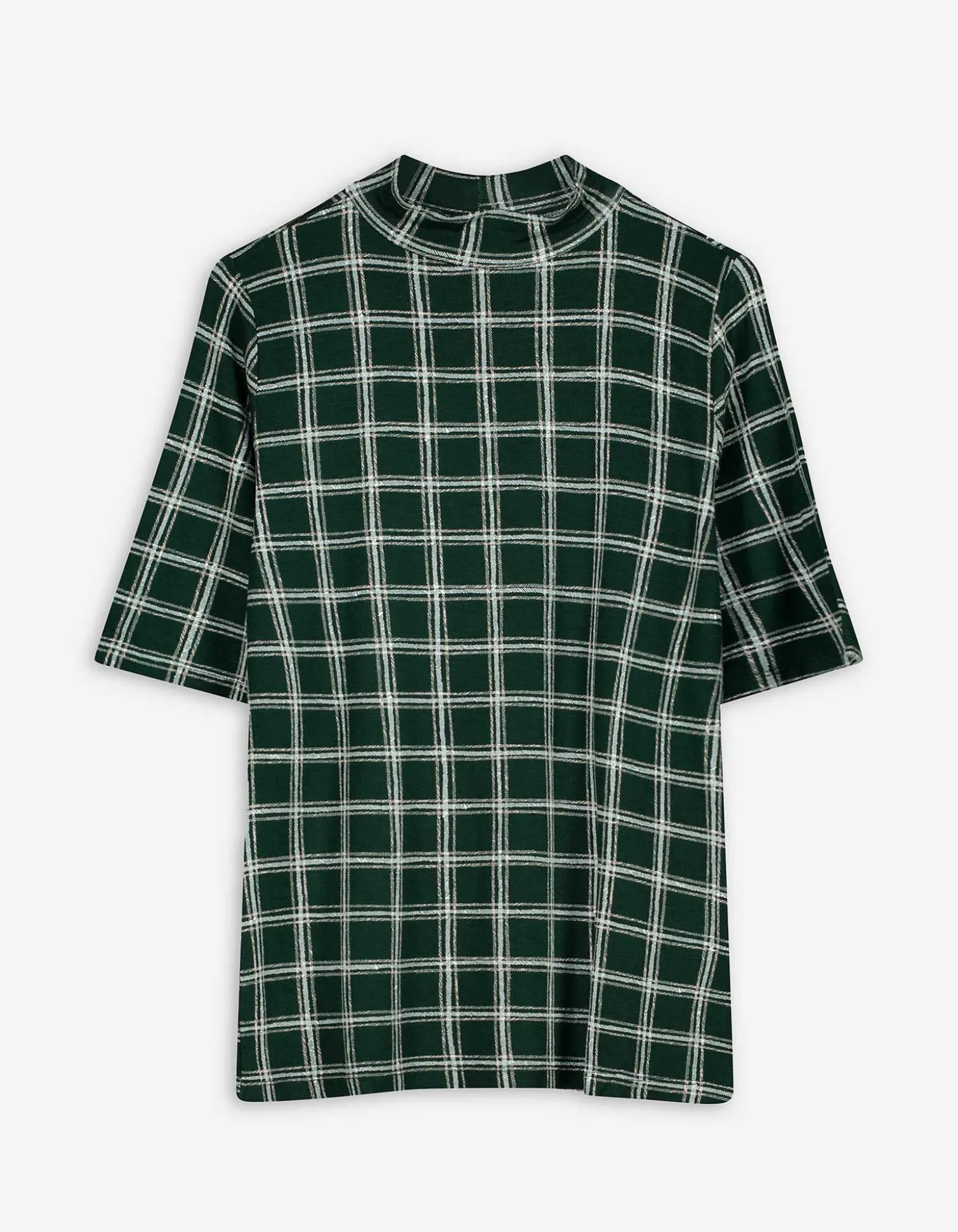 Shirt - Viskose-Mix - schwarz