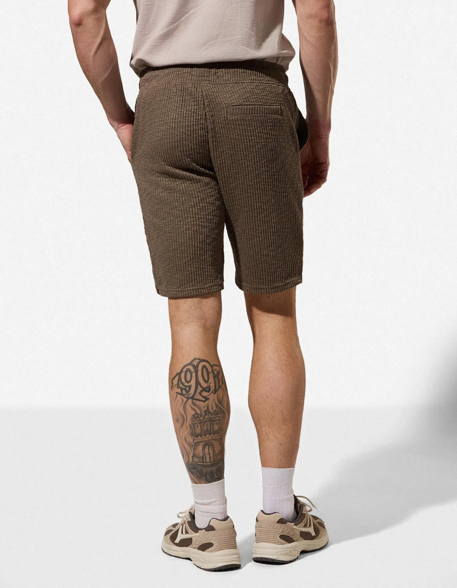 Shorts - einfarbig - grün