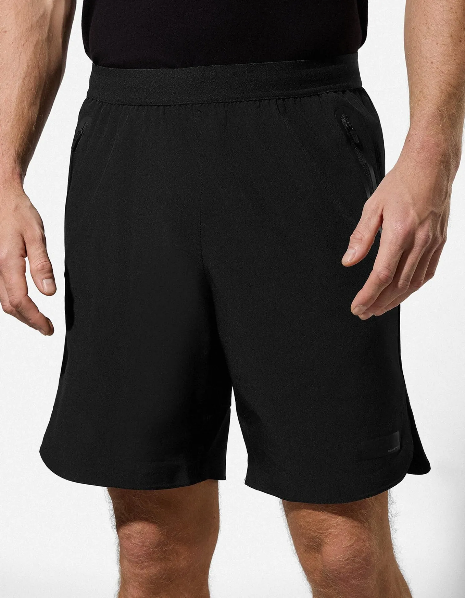 Shorts - einfarbig - schwarz