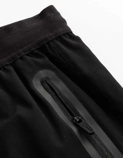 Shorts - einfarbig - schwarz