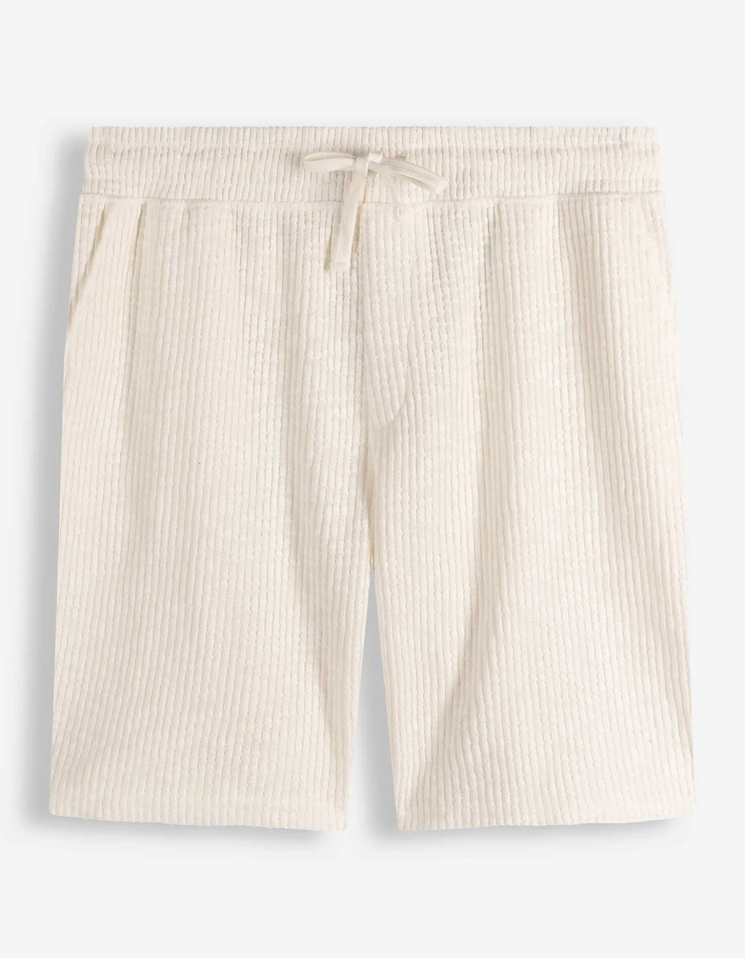 Shorts - einfarbig - weiß