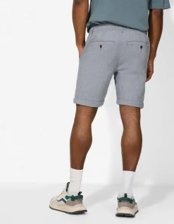 Shorts - Fixierter Beinumschlag - grün