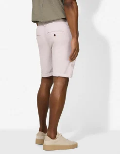 Shorts - Fixierter Beinumschlag - beige
