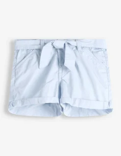 Shorts - Gürtel - hellblau