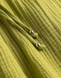 Shorts - Musselin - grün