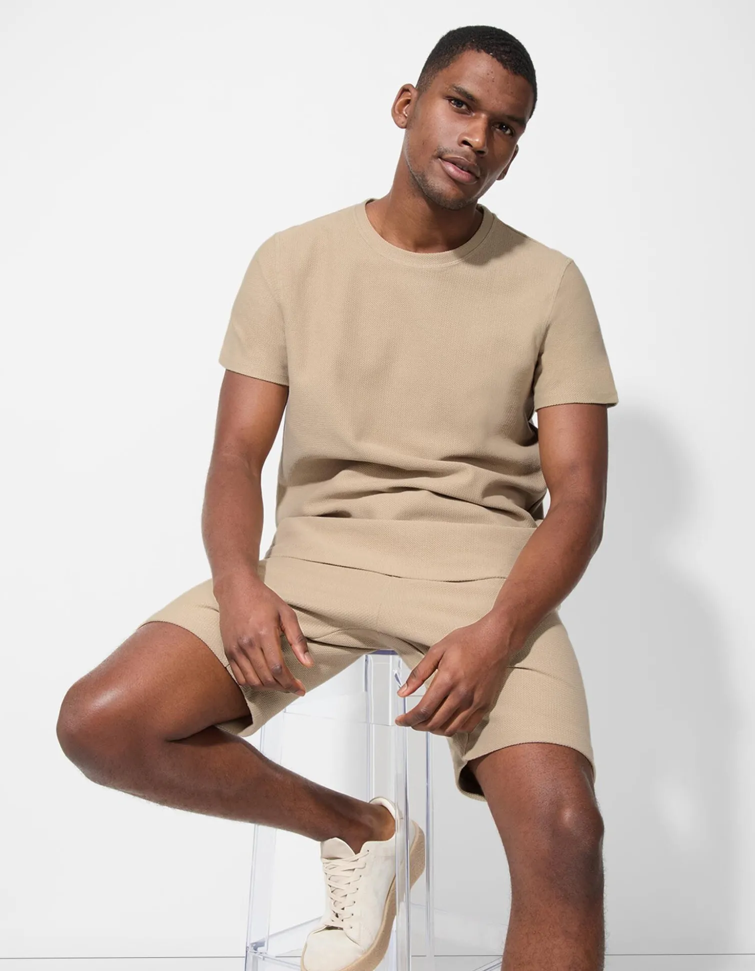 Shorts - Regular Fit - beige