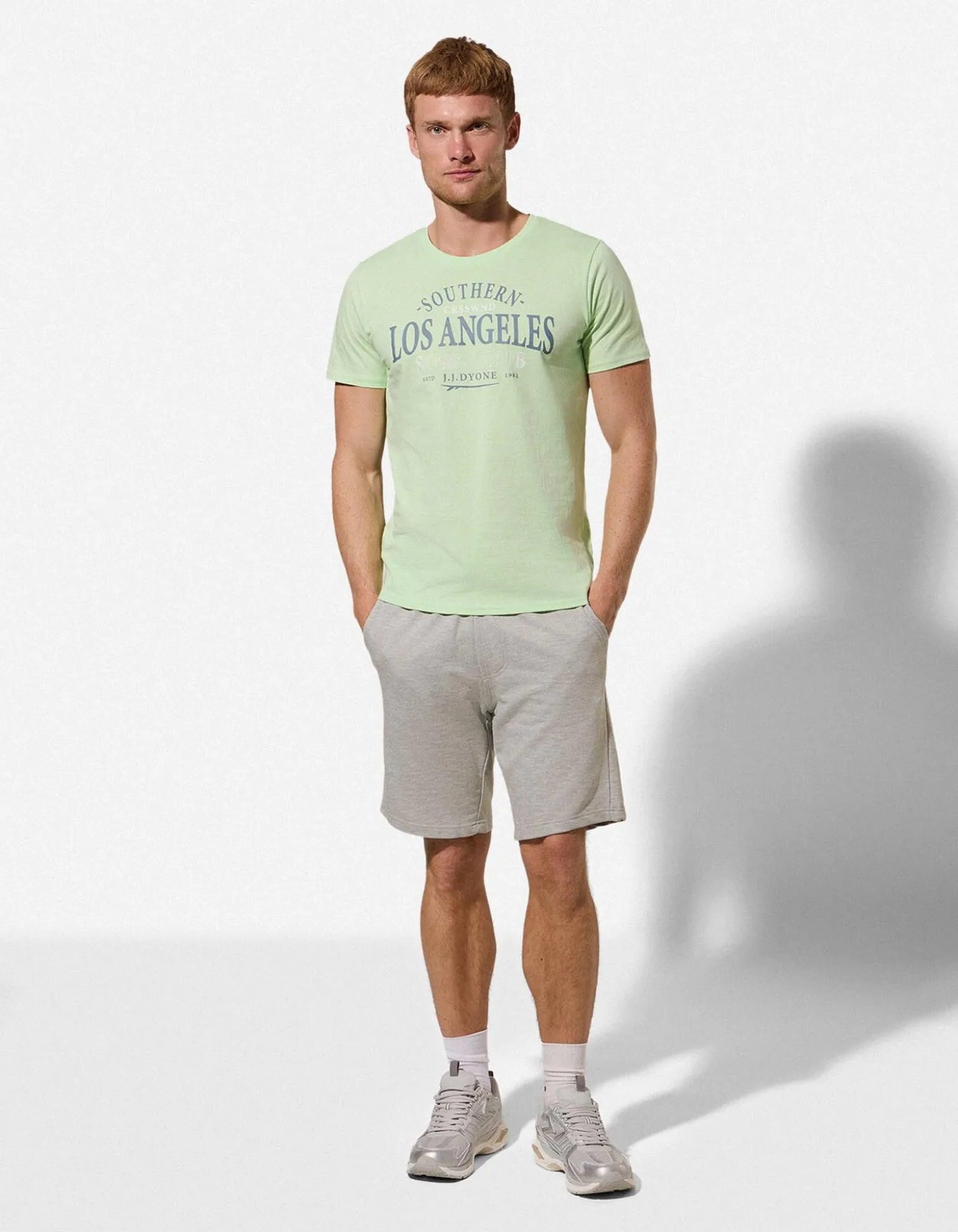 Shorts - Regular Fit - hellgrau
