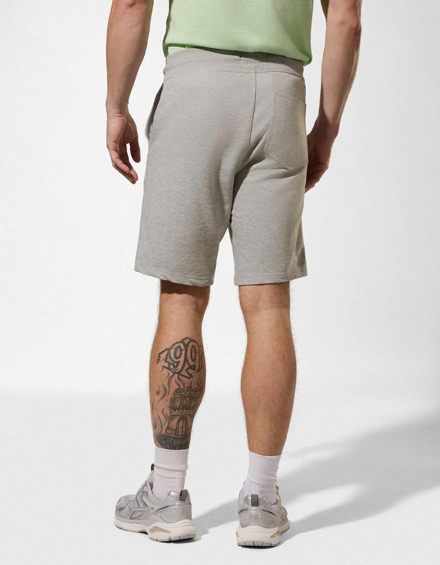 Shorts - Regular Fit - hellgrau