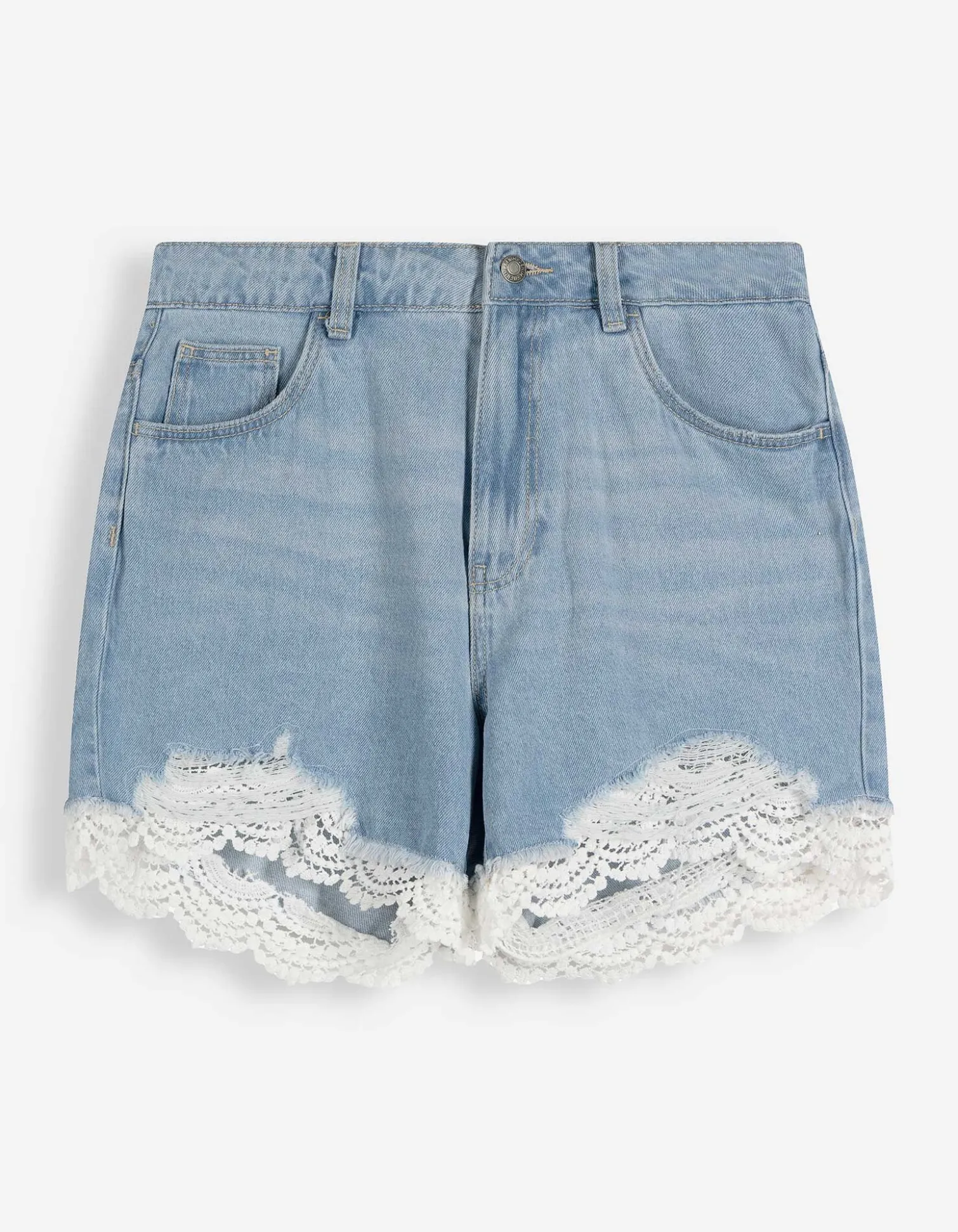Shorts - Regular Fit - hellblau