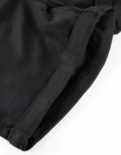 Shorts - Twill - schwarz