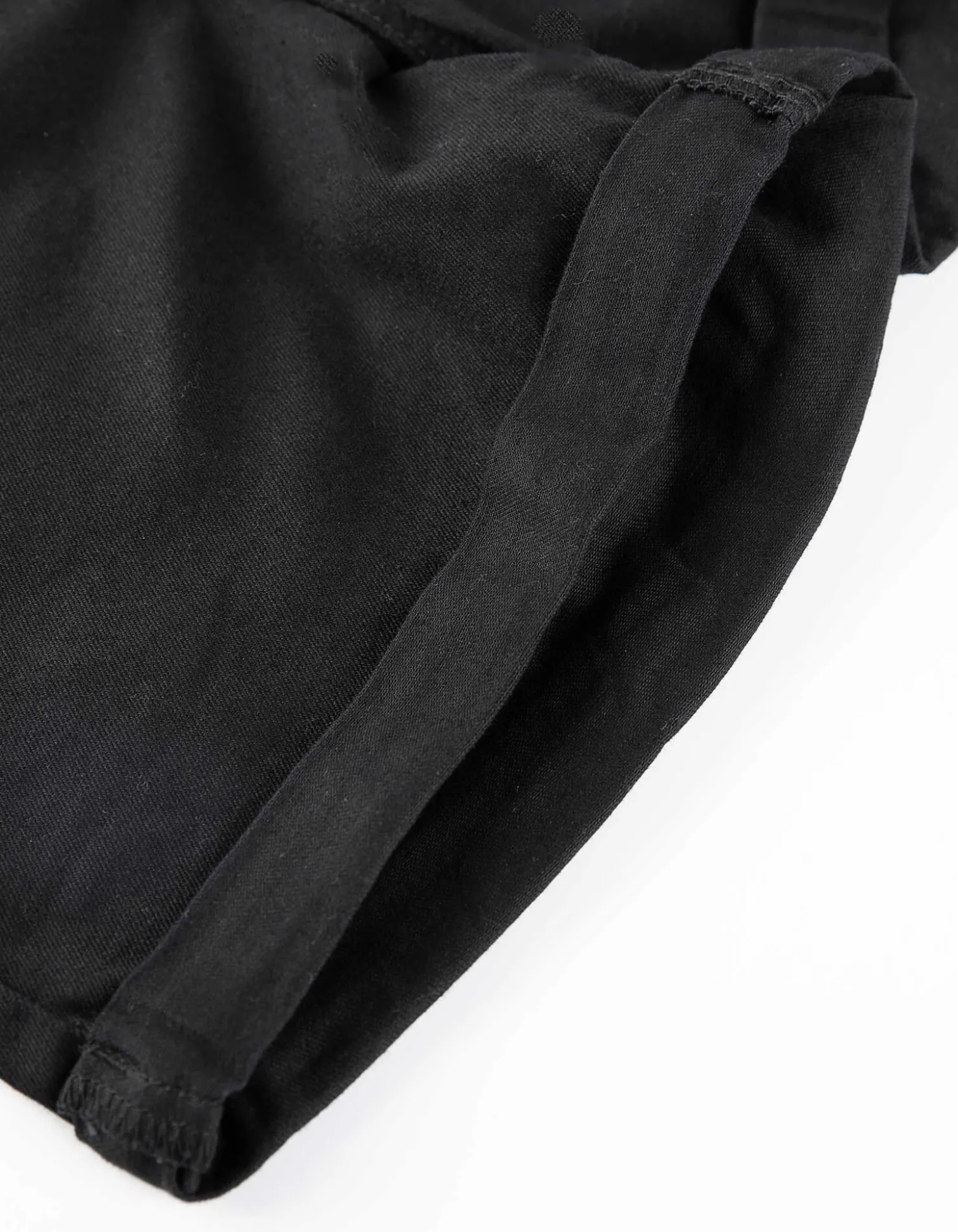 Shorts - Twill - schwarz