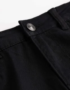 Shorts - Twill - schwarz
