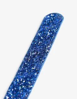 Slap-Armband - Glitzer - blau