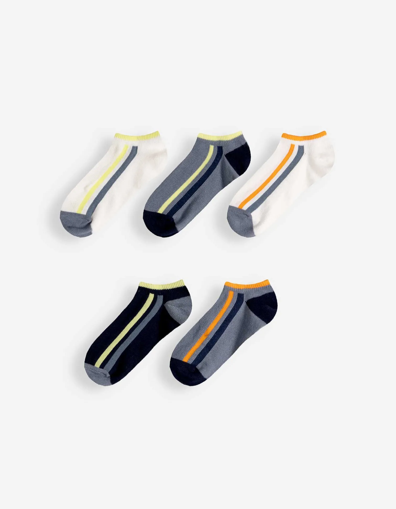 Sneakersocken - 5er-Pack