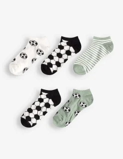 Sneakersocken - 5er-Pack