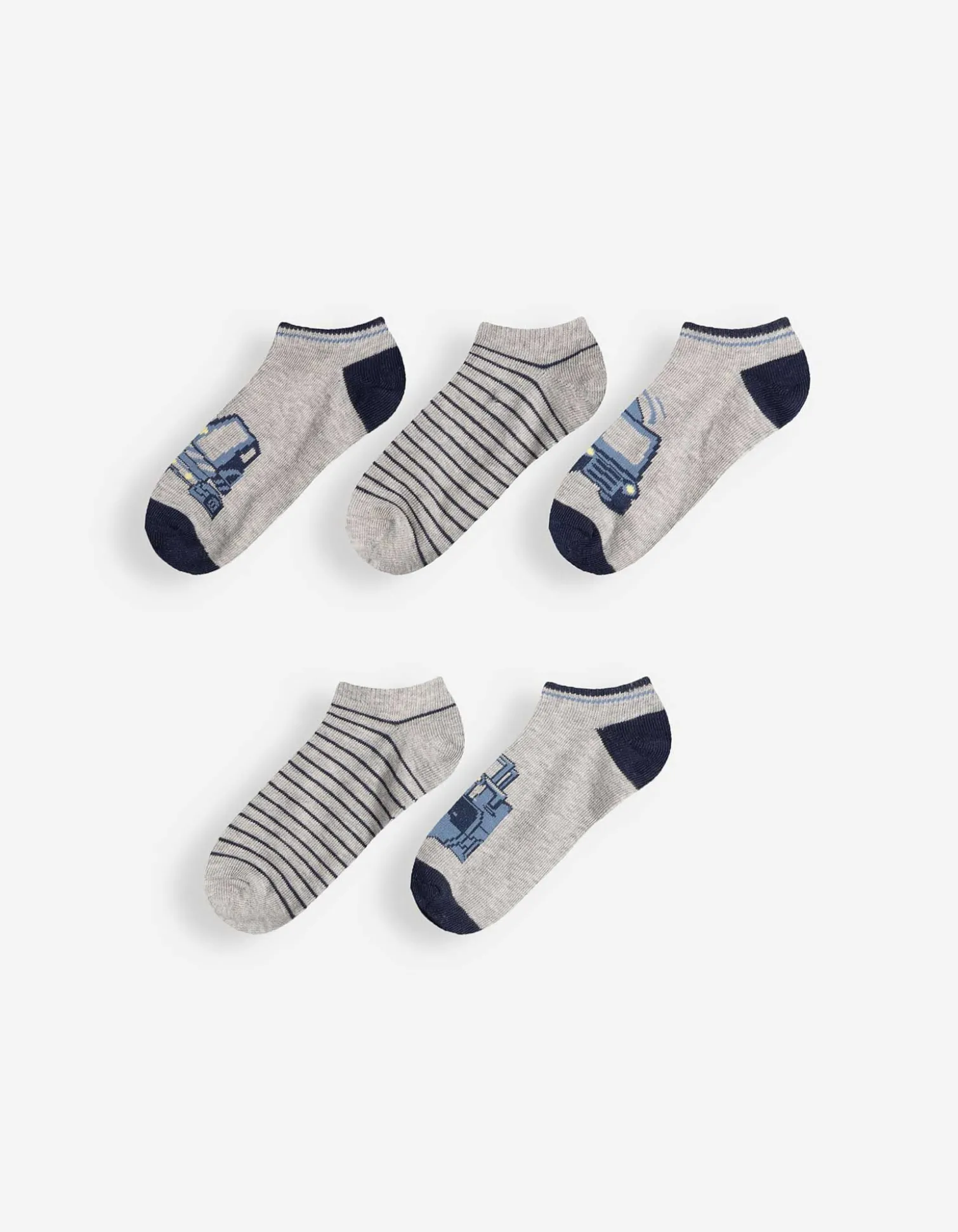 Sneakersocken - 5er-Pack