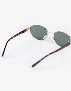 Sonnenbrille - goldfarben