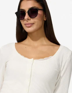 Sonnenbrille - schwarz
