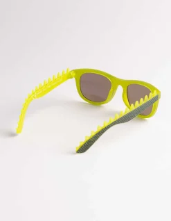 Sonnenbrille - verspiegelt - hellgrün